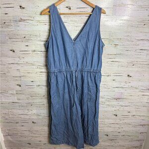 GAP Blue Denim Jumpsuit size xl